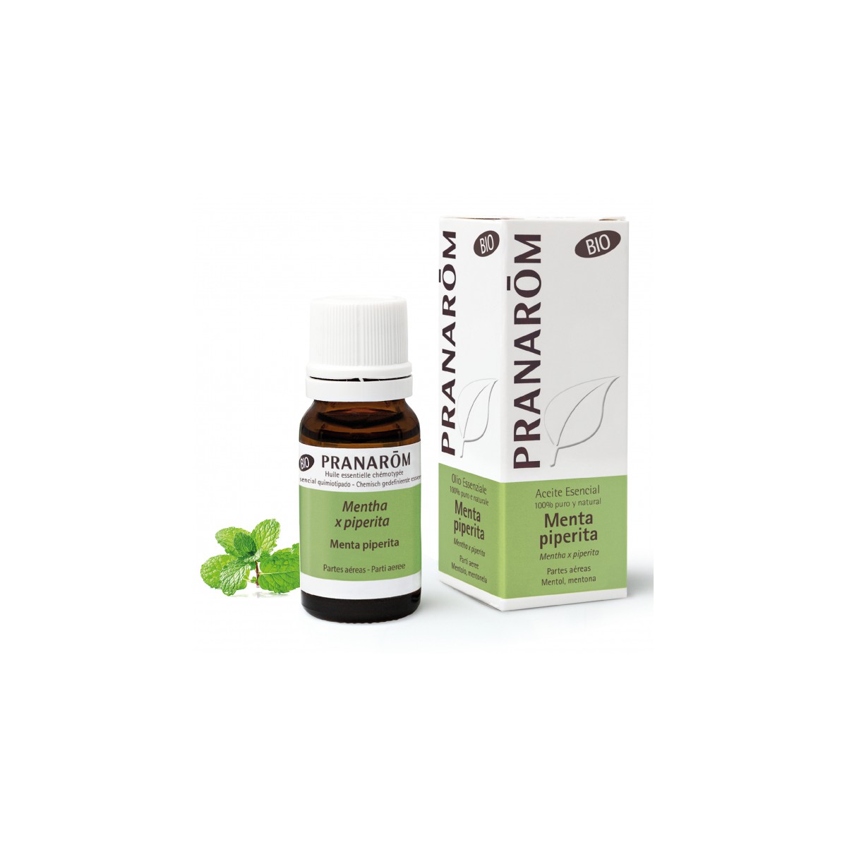 PRANAROM Aceite Esencial de Menta Piperita 10 ml