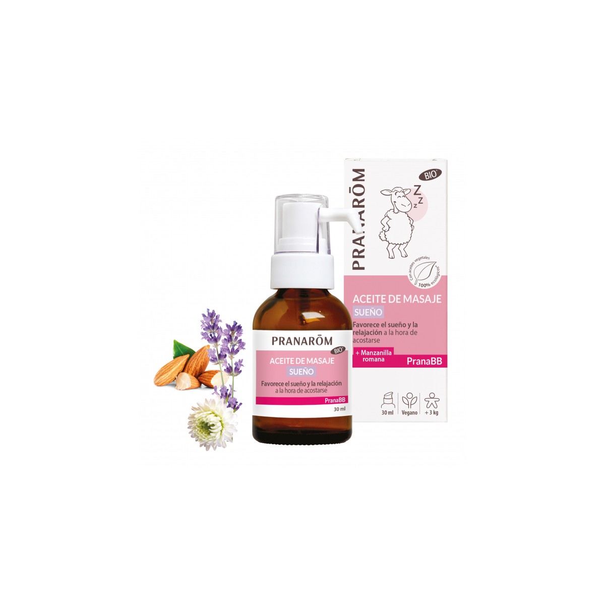 PRANABB Aceite de masaje sueño 30 ml