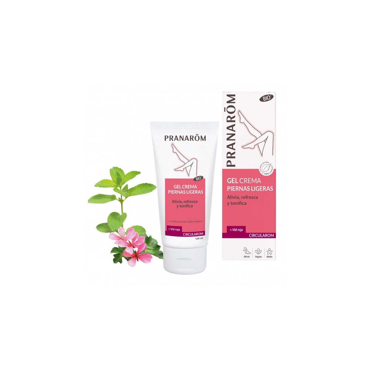 PRANAROM Circularom Gel Piernas Ligeras 80 ml