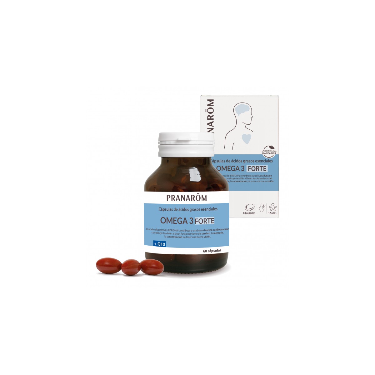 PRANAROM OMEGA 3 Forte 60 cápsulas