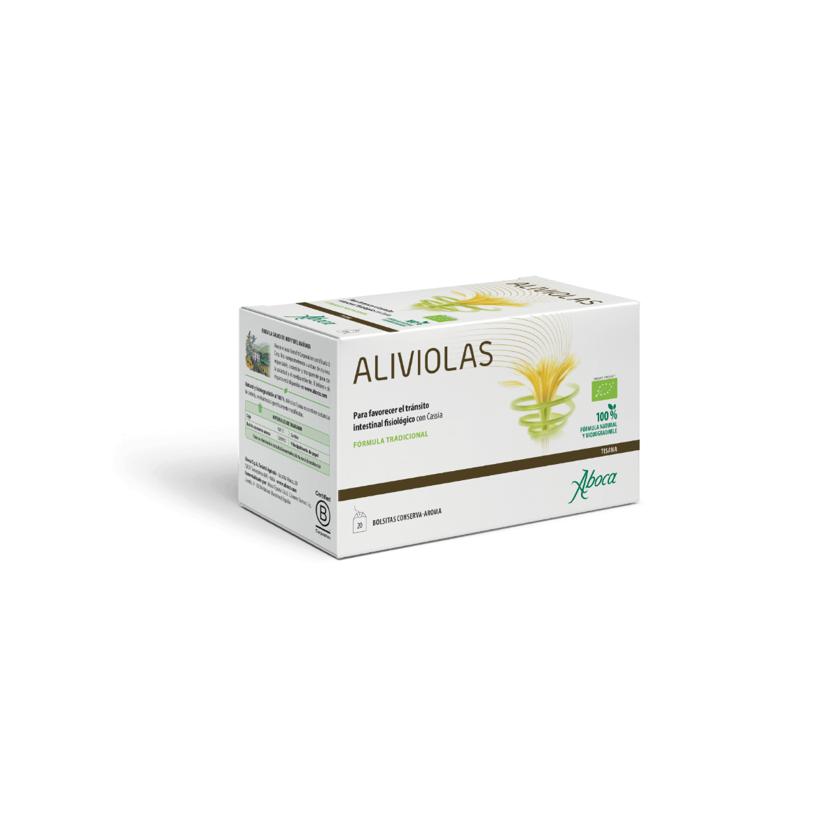 ABOCA Aliviolas Tisana Bio 20 bolsitas