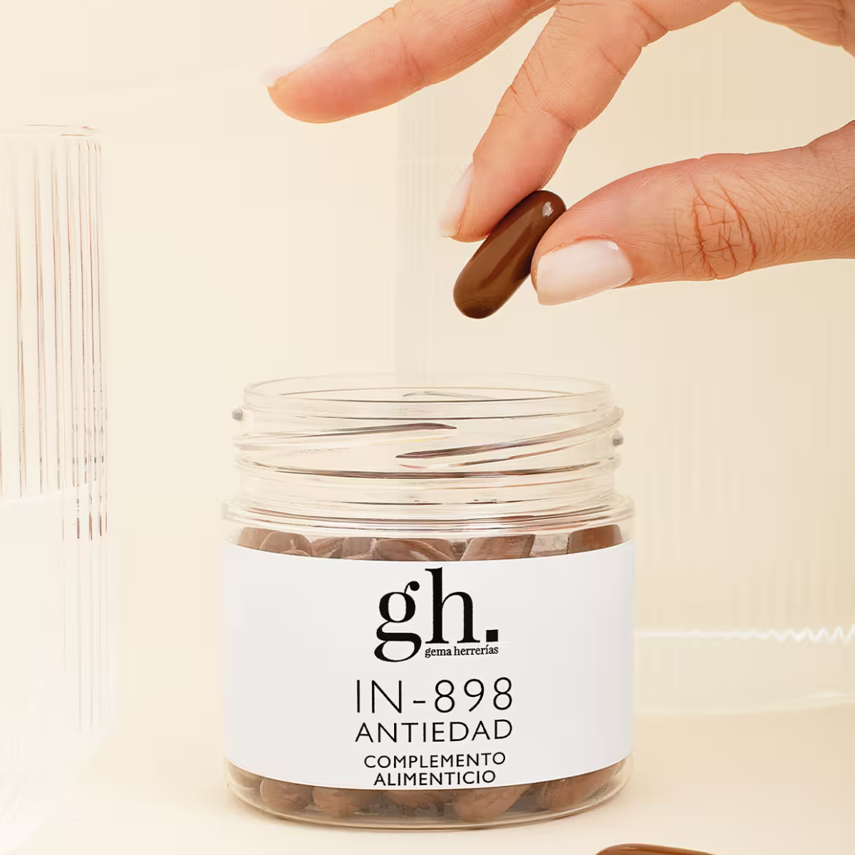 GH IN 898 Antiedad Complemento alimenticio 60 cápsulas
