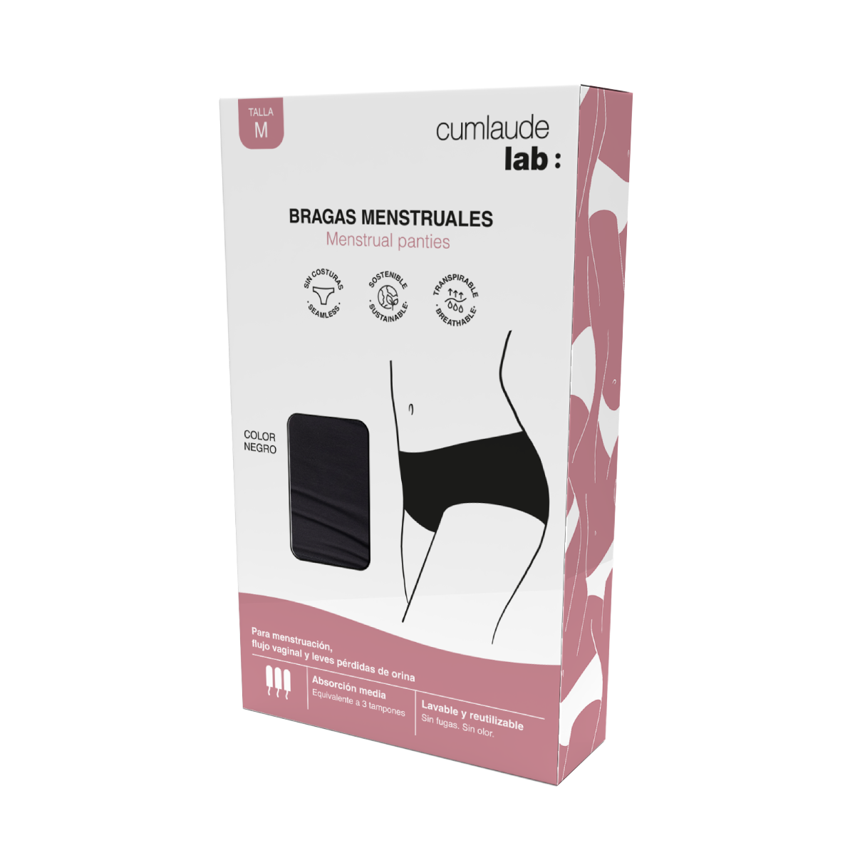CUMLAUDE Braga Menstrual Talla S