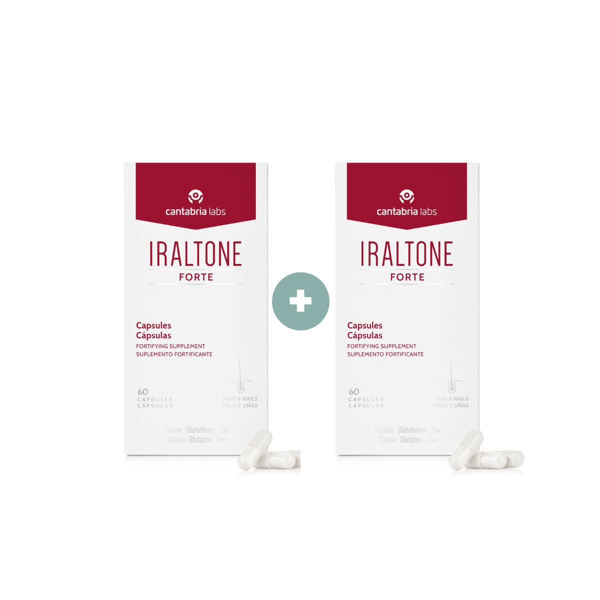 IRALTONE FORTE DUPLO 60+60 Cápsulas