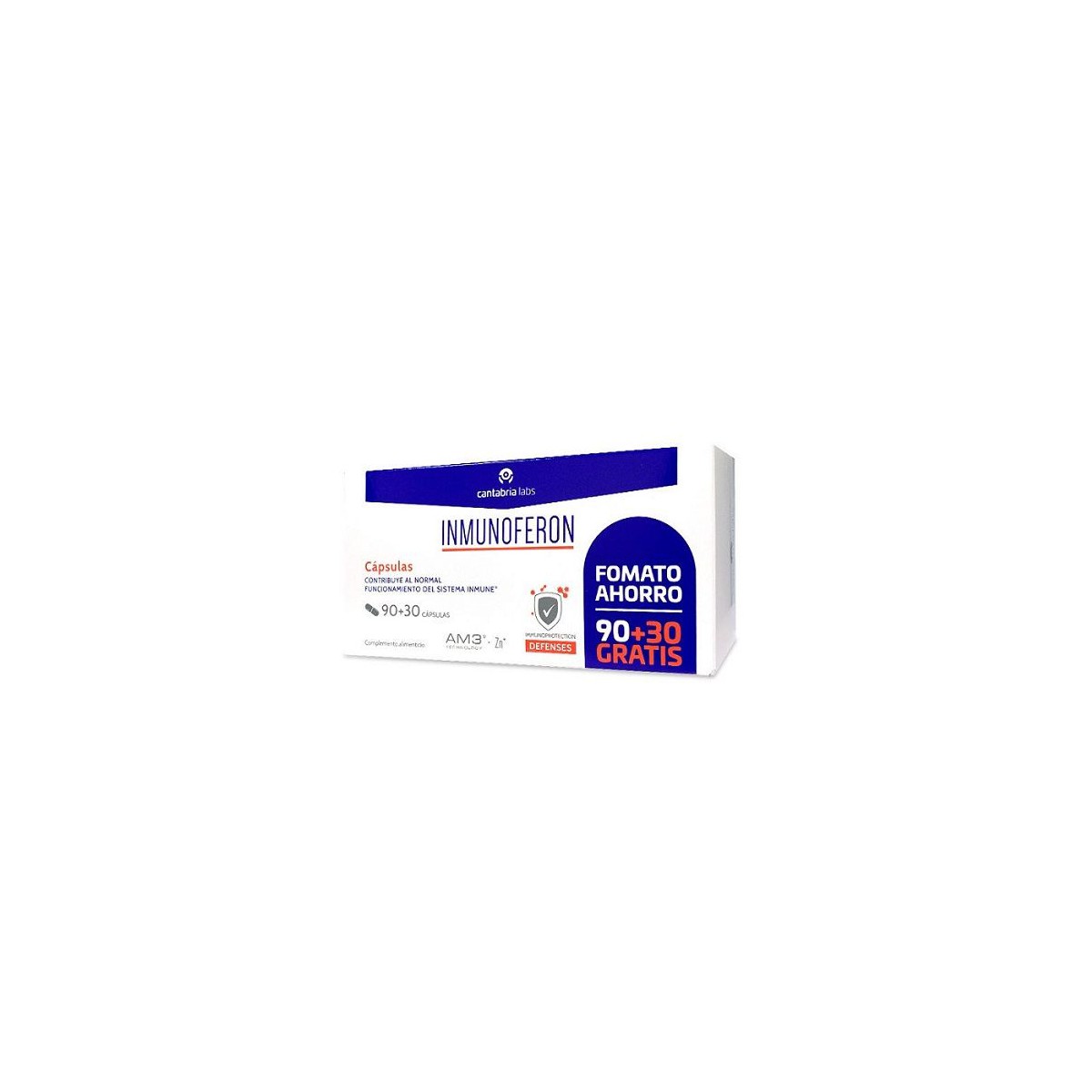 INMUNOFERON cápsulas 90 + 30 GRATIS
