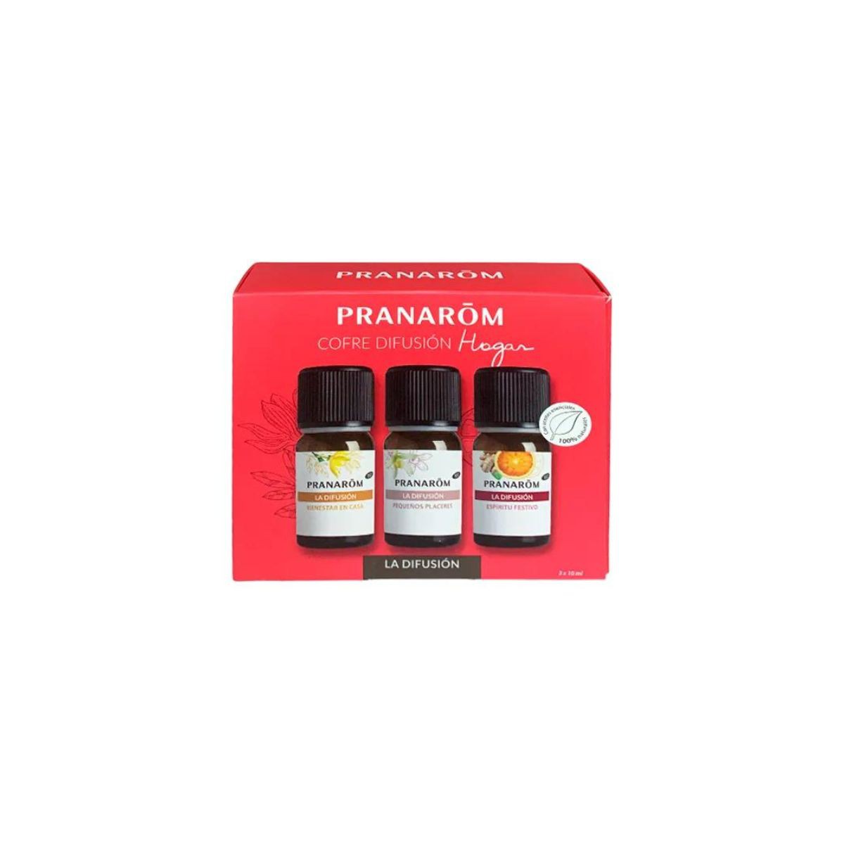 PRANAROM Cofre Difusión Hogar 3x10 ml