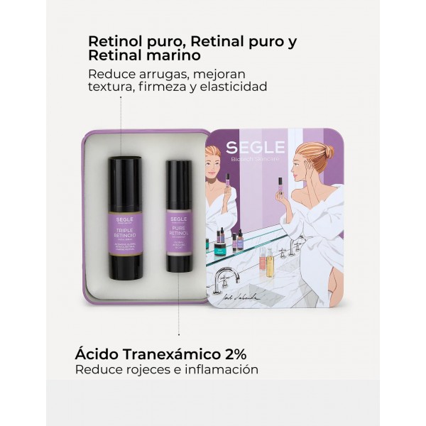SEGLE Pack Triple Retinoid Sérum 30 ml + Pure Retinol... 2