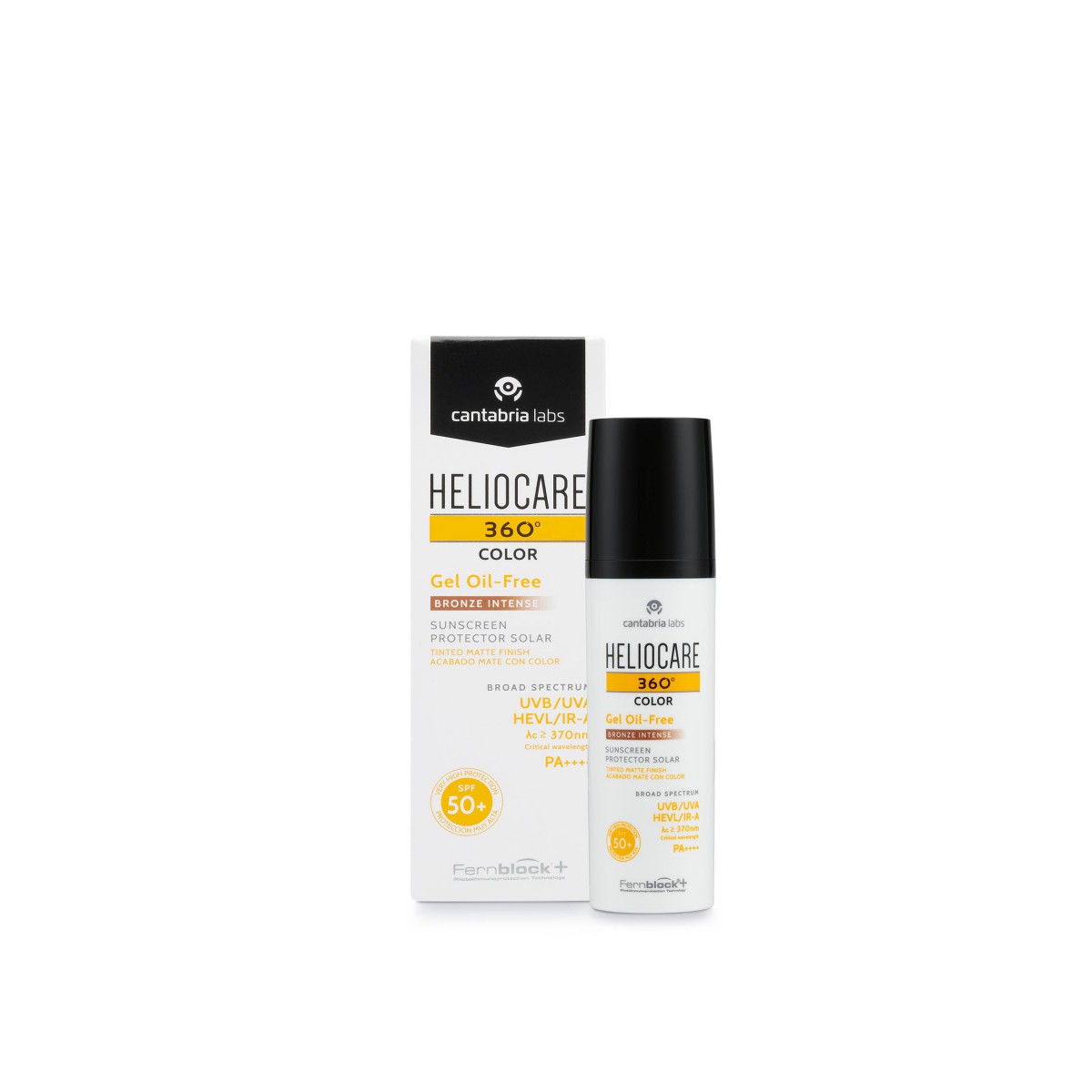 Heliocare 360o Color Gel Oil-Free Bronze Intense 50ml