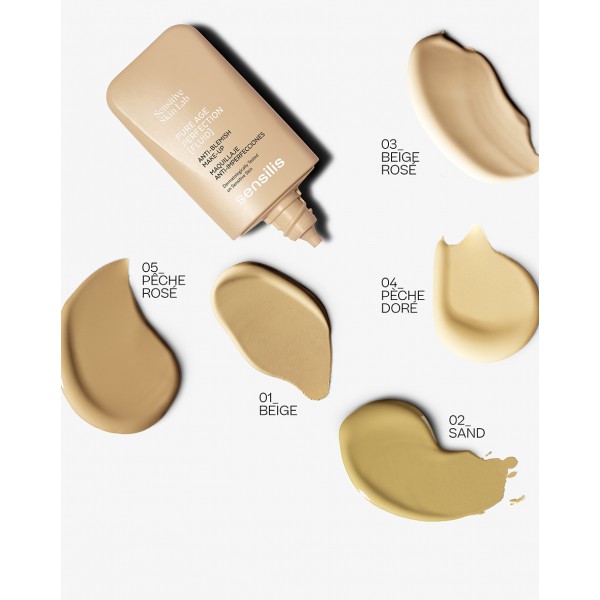 Sensilis Pure Age Perfection Maquillaje Fluido 03 BEIGE ROSE 30 ml