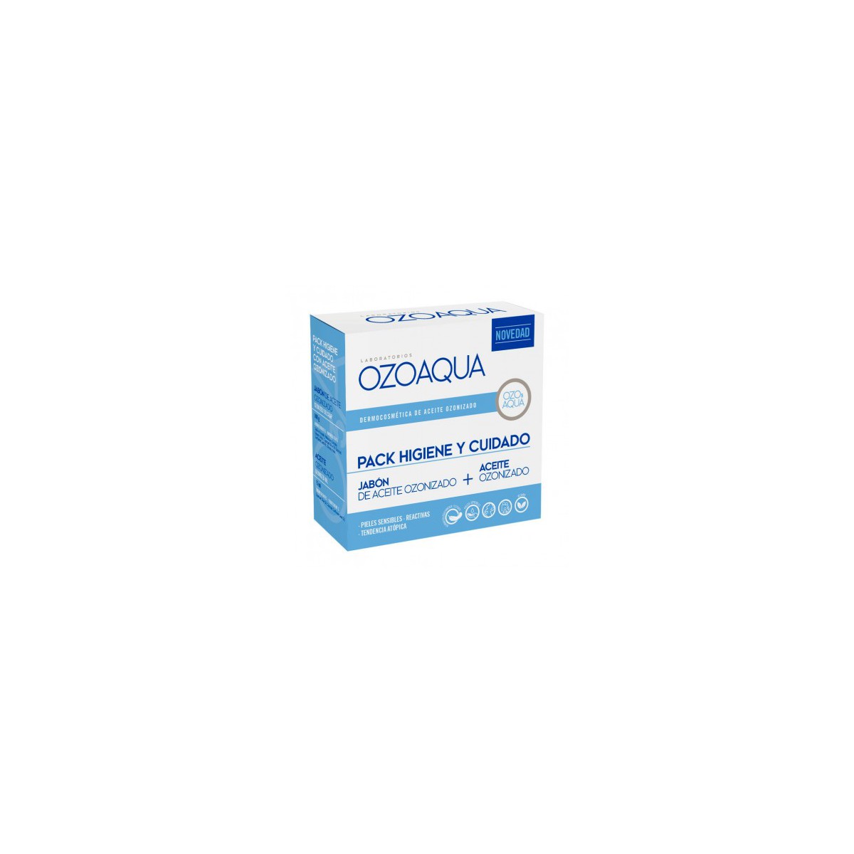 OZOAQUA PACK Higiene y Cuidado (Jabón + Aceite...