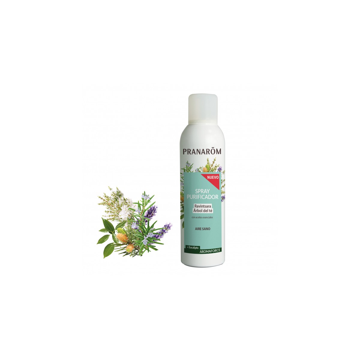 PRANAROM Aromaforce Spray purificador Ravintsara- Árbol del té 150 ml